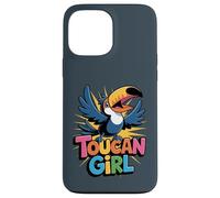 Cool Bird Tropic Graphic Bright Vivid Flora Colorful Toucan Case for iPhone 13 Pro Max