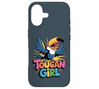 Cool Bird Tropic Graphic Bright Vivid Flora Colorful Toucan Case for iPhone 17