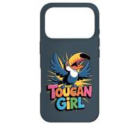 Cool Bird Tropic Graphic Bright Vivid Flora Colorful Toucan Case for iPhone 17 Pro
