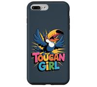Cool Bird Tropic Graphic Bright Vivid Flora Colorful Toucan Case for iPhone 7 Plus/8 Plus