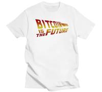 Cool Bitcoin is The Future T Shirt White L