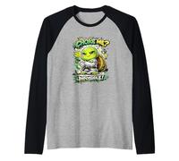 Cool BJJ Jiu Jitsu Turtle - Choke Me Impossible BJJ Raglan Baseball Tee