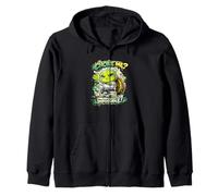 Cool BJJ Jiu Jitsu Turtle - Choke Me Impossible BJJ Zip Hoodie