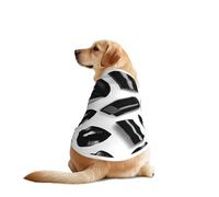 Cool Black Lipstick Lips Print Dog Shirts for Pet, Soft Breathable Vest Lightweight Stretchy Pet T-Shirt for Medium Dog