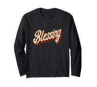 Cool Blessing Emblem for Boys and Girls Long Sleeve T-Shirt