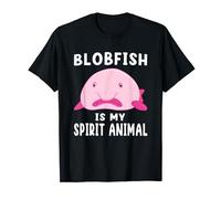 Cool Blobfish Is My Spirit Animal Lovers Gift T-Shirt