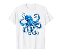 Cool Blue Octopus Sea Ocean Lover,Tentacles Octopus Lover T-Shirt