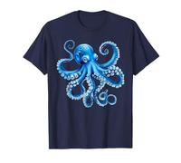 Cool Blue Octopus Sea Ocean Lover,Tentacles Octopus Lover T-Shirt