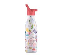 Cool Bottles - Thermos Flask for Children - Stainless Steel Water Bottle - 350 ml - Sweet Mermaids - Cold Drinks 36 Hours and Hot Drinks 18 Hours - BPA Free