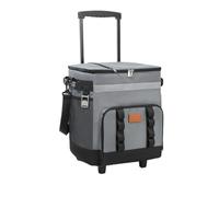 Cool Box On Wheeled, Cooler Bag On Wheeled, Heavy Type Rolling Coolers Bag With Durability Wheel For Family Grocery Shopping Beach Trip Light Weight Wheele-d Coolers