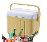 Cool Box Thermal Box 6 L Cooling Chest with Ice Bag Camping Fridge for Meal Preparation Road Transport Travel Fishing Outdoor Breast Milk Cars Construction Site Picnic Adventure Cooler Box Approx