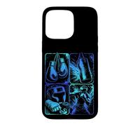 Cool Boxing Gloves Punching Bag Fitness Boxer Case for iPhone 15 Pro Max