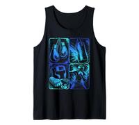 Cool Boxing Gloves Punching Bag Fitness Boxer Tank Top