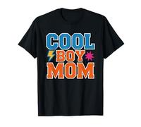 Cool Boy Mom Raised Them Right Proud Mama Boys T-Shirt