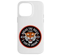 Cool Break The Rules Wild Tiger Tokyo Japan Graphic Design Case for iPhone 14 Pro Max
