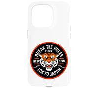 Cool Break The Rules Wild Tiger Tokyo Japan Graphic Design Case for iPhone 15 Pro