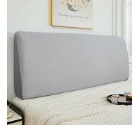 Cool Breathable Headboard Cover, Soft Washable Furniture Protector, Stretch Design for Twin Full Queen King Cal King Size Head Board Slipcover