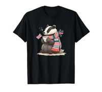 Cool British Badger Costume for Adults and Kids T-Shirt