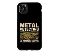 Cool British Metal Detecting Club Tee - UK Treasure Hunter Case for iPhone 11 Pro Max