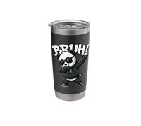 Cool Bruh Dabbing Panda with Sunglasses Dab Dance Stainless Steel Insulated Tumbler