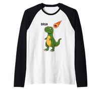 Cool Bruh Dinosaur T-Rex Men Women Kids Teens Funny Raglan Baseball Tee