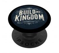 Cool Build my Kingdom Stamp PopSockets Adhesive PopGrip