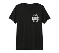 Cool Builders Club Retro Vintage Graphic Premium T-Shirt