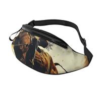 Cool Bull Riding Printed Personalized Waist Bag, Lightweight and Versatile Crossbody Bag for Everyday and Outdoor Adventures