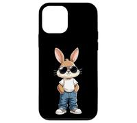 Cool Bunny Vibes Rocking Sunglasses Style Case for iPhone 12 mini