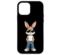 Cool Bunny Vibes Rocking Sunglasses Style Case for iPhone 12 mini