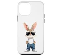 Cool Bunny Vibes Rocking Sunglasses Style Case for iPhone 12 mini