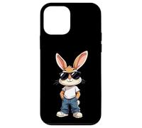 Cool Bunny Vibes Rocking Sunglasses Style Case for iPhone 12 mini