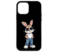 Cool Bunny Vibes Rocking Sunglasses Style Case for iPhone 12 mini