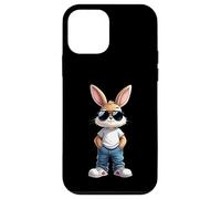 Cool Bunny Vibes Rocking Sunglasses Style Case for iPhone 12 mini