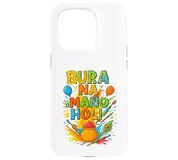 Cool Bura Na Mano Holi Hai, Happy Holi Festival India Colors Case for iPhone 15 Pro