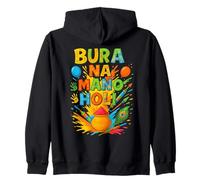 Cool Bura Na Mano Holi Hai, Happy Holi Festival India Colors Zip Hoodie