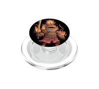 Cool Burning Medieval Knight Costume for Kingdom Lovers PopSockets PopGrip for MagSafe