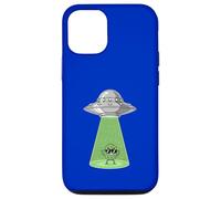 Cool Cactus Abduction UFO Style Beam Scene Case for iPhone 12/12 Pro
