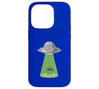 Cool Cactus Abduction UFO Style Beam Scene Case for iPhone 14 Pro