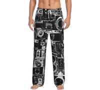 Cool Camera Collection Men'S Pajama Pants Loose Leisure Loungewear Lie In Bed Sofa With Pockets Elastic Waist