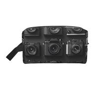 Cool Camera Collection Water-Resistant Travel Toiletry Organizer Bag, Large Capacity Portable Cosmetic Storage for Gym/Daily Essentials