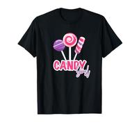 Cool Candy Girl Lollipop Lovers Gift Lollipops T-Shirt