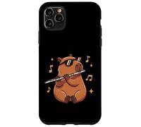 Cool Capybara Playing The Flute Case for iPhone 11 Pro Max
