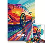Cool Cars Jigsaw Puzzles1000 Pieces Sharp Mind, Accurate Cut, Family Activity, (50x75cm)