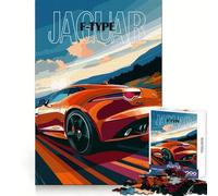 Cool Cars Puzzles for Adults 1000 Piece Cognitive Boost, Fade Resist, Family Bond, Birthday Present (50x75cm)