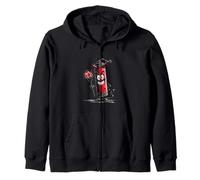 Cool Cartoon Dynamite Costume for Boys and Girls Zip Hoodie