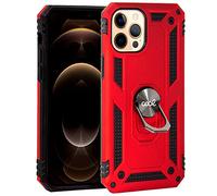 Cool Case for iPhone 12 Pro Max Hard Ring Red