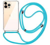 Cool Case for iPhone 13 Pro MAX Blue Lanyard
