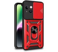 Cool Case for iPhone 14 Hard Ring Red