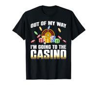 Cool Casino For Men Women Las Vegas Gamblers Poker Player T-Shirt
